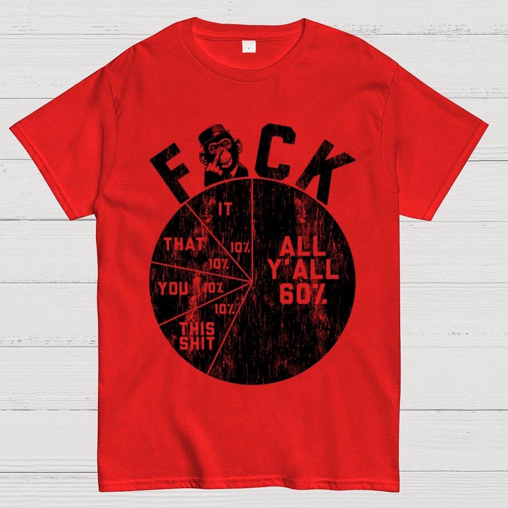 Sentiment Quantification Failure Pie Chart Geek T-Shirt
