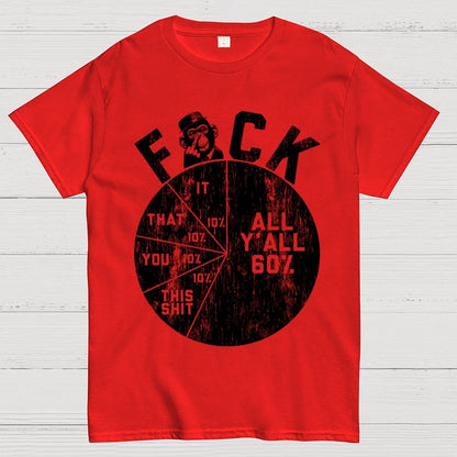 Sentiment Quantification Failure Pie Chart Geek T-Shirt
