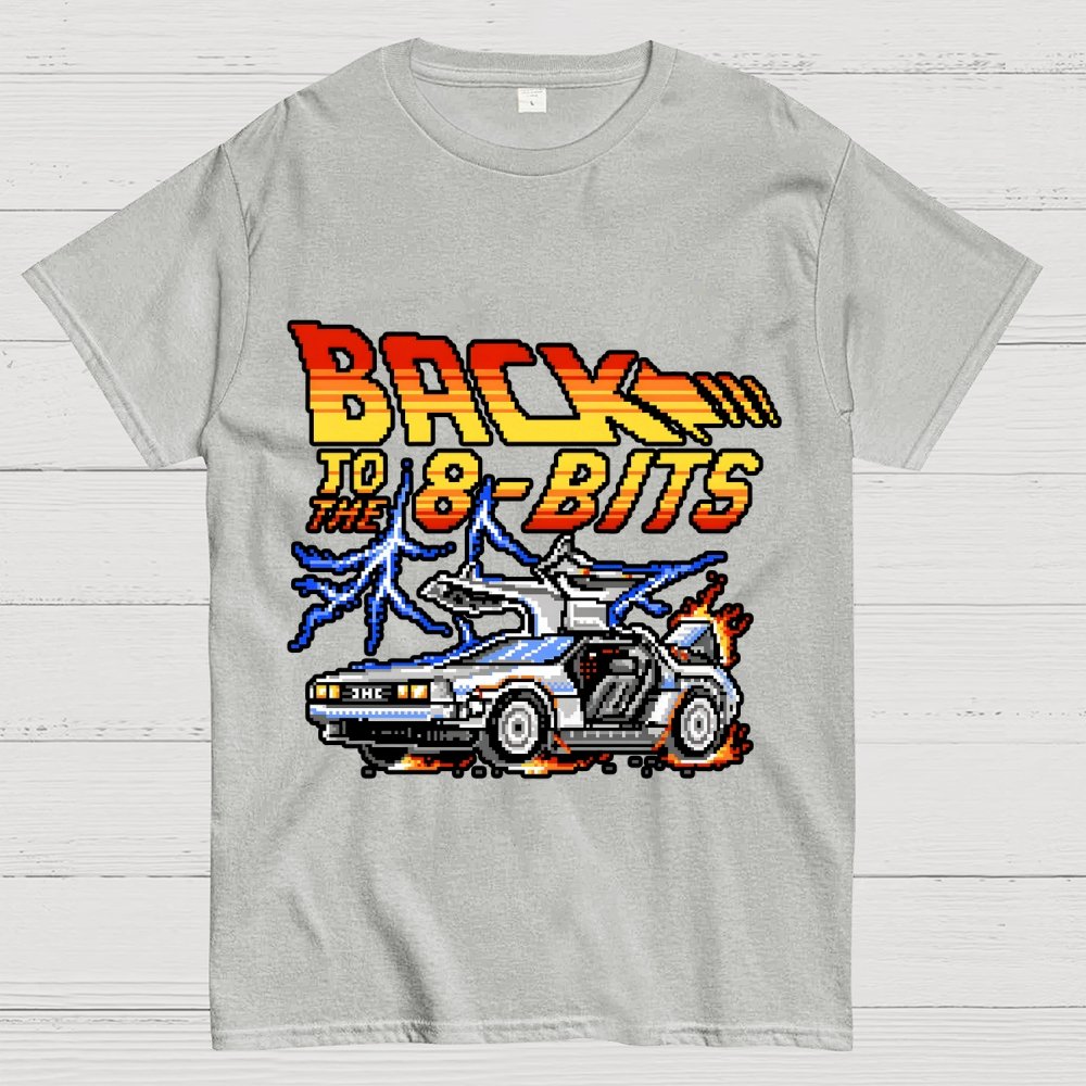 Back To The 8 Bits Geek T-Shirt
