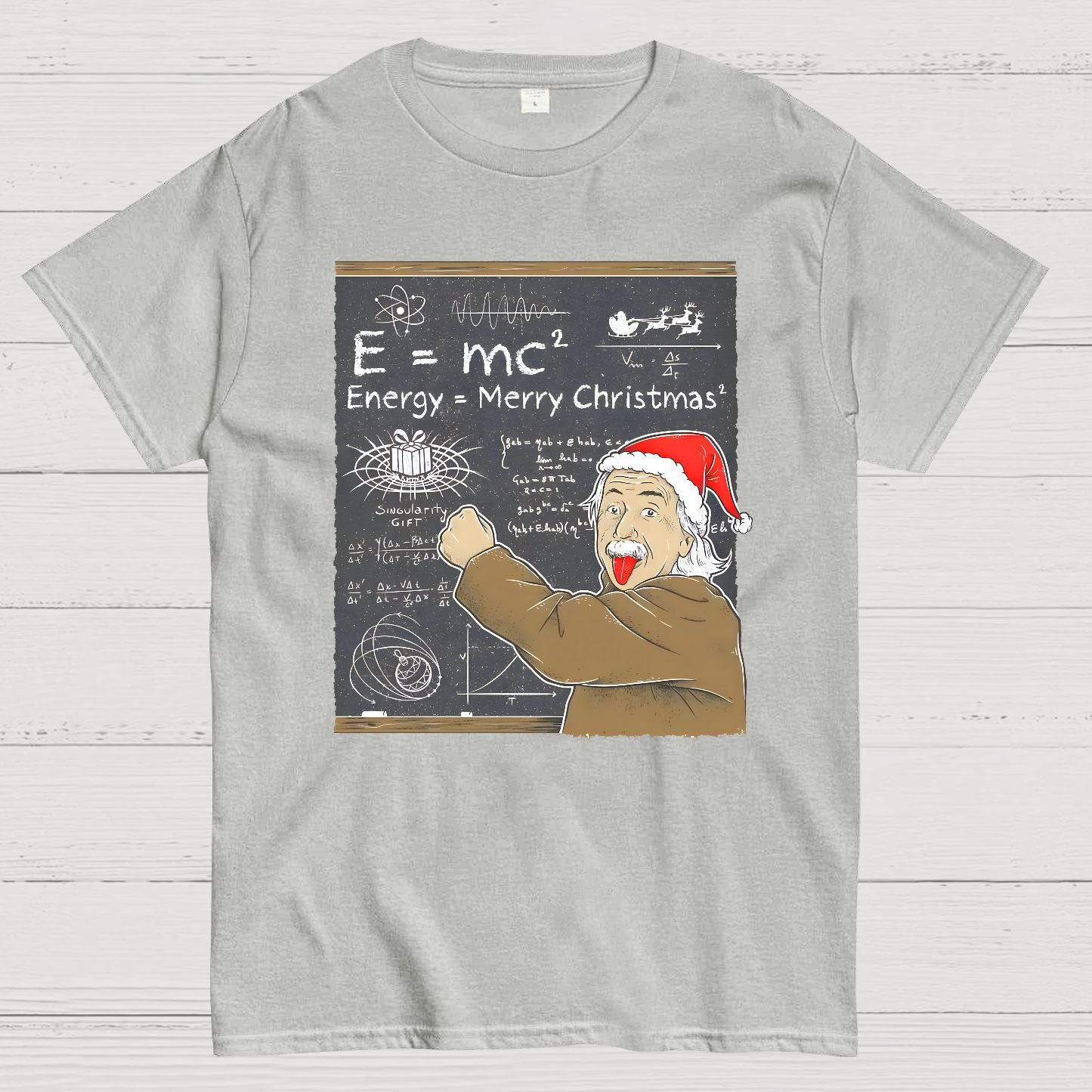 E = Merry Christmas² Geek T-Shirt