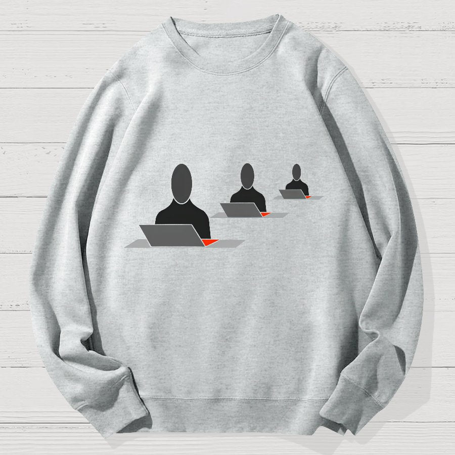 Drone Coders Geek Cotton Sweatshirt