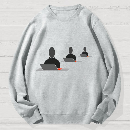 Drone Coders Geek Cotton Sweatshirt