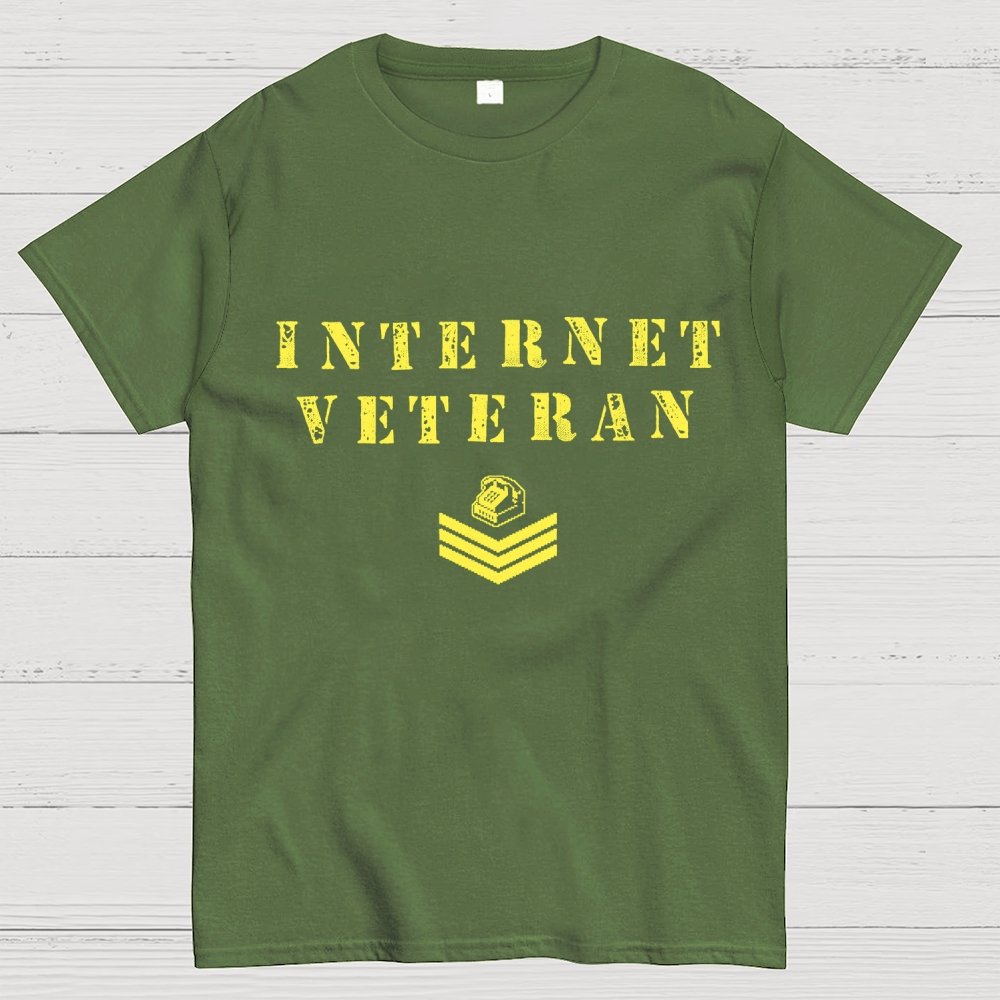 Internet Veteran Geek T-Shirt