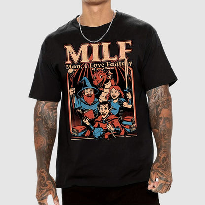 Vintage RPG Crew Joke Geek T-Shirt