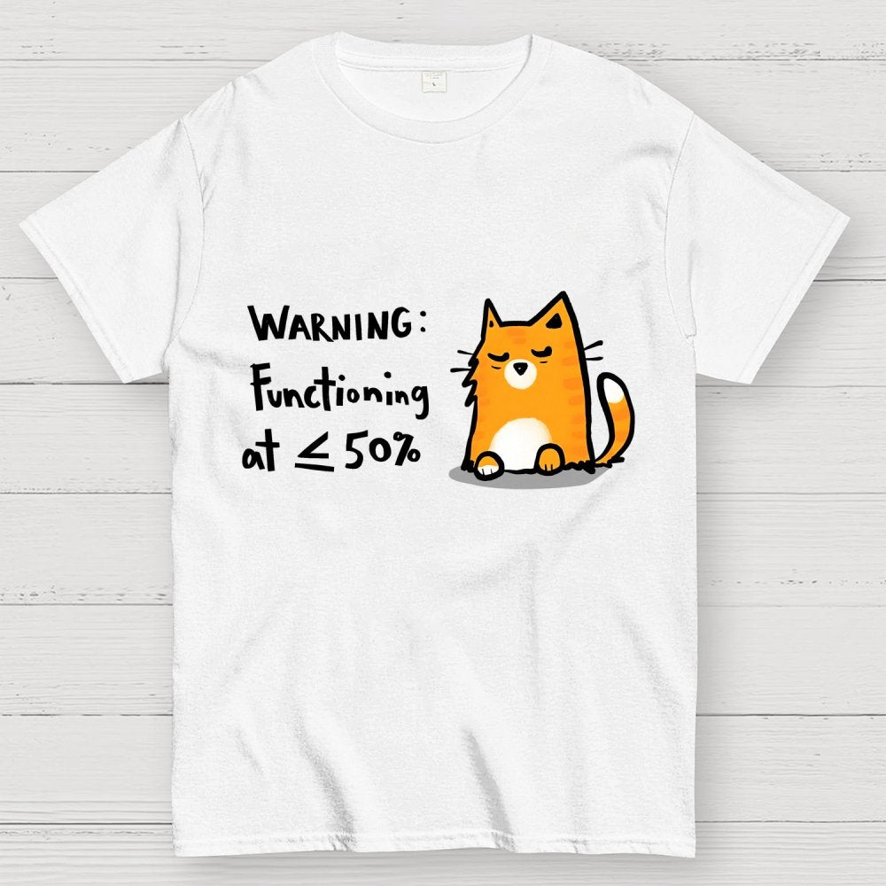 Functioning at Reduced Capacity Geek T-Shirt
