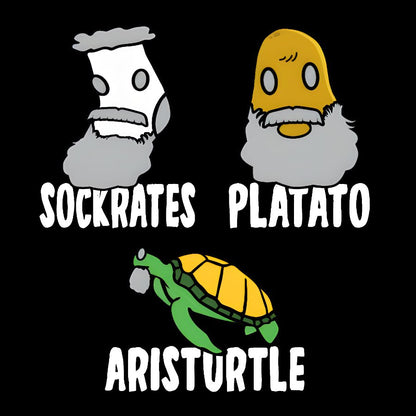 SOCKRATES PLATATO ARISTURTLE Geek T-Shirt