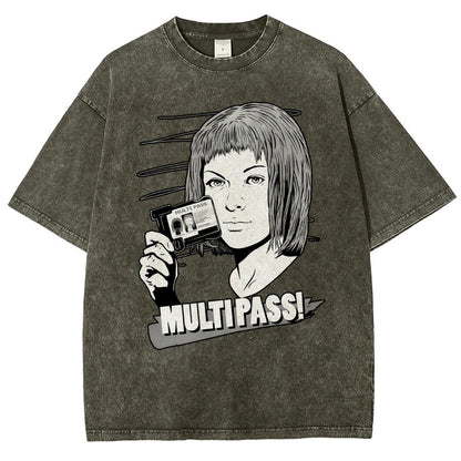 MULTIPASS! Vintage Distressed T-shirt