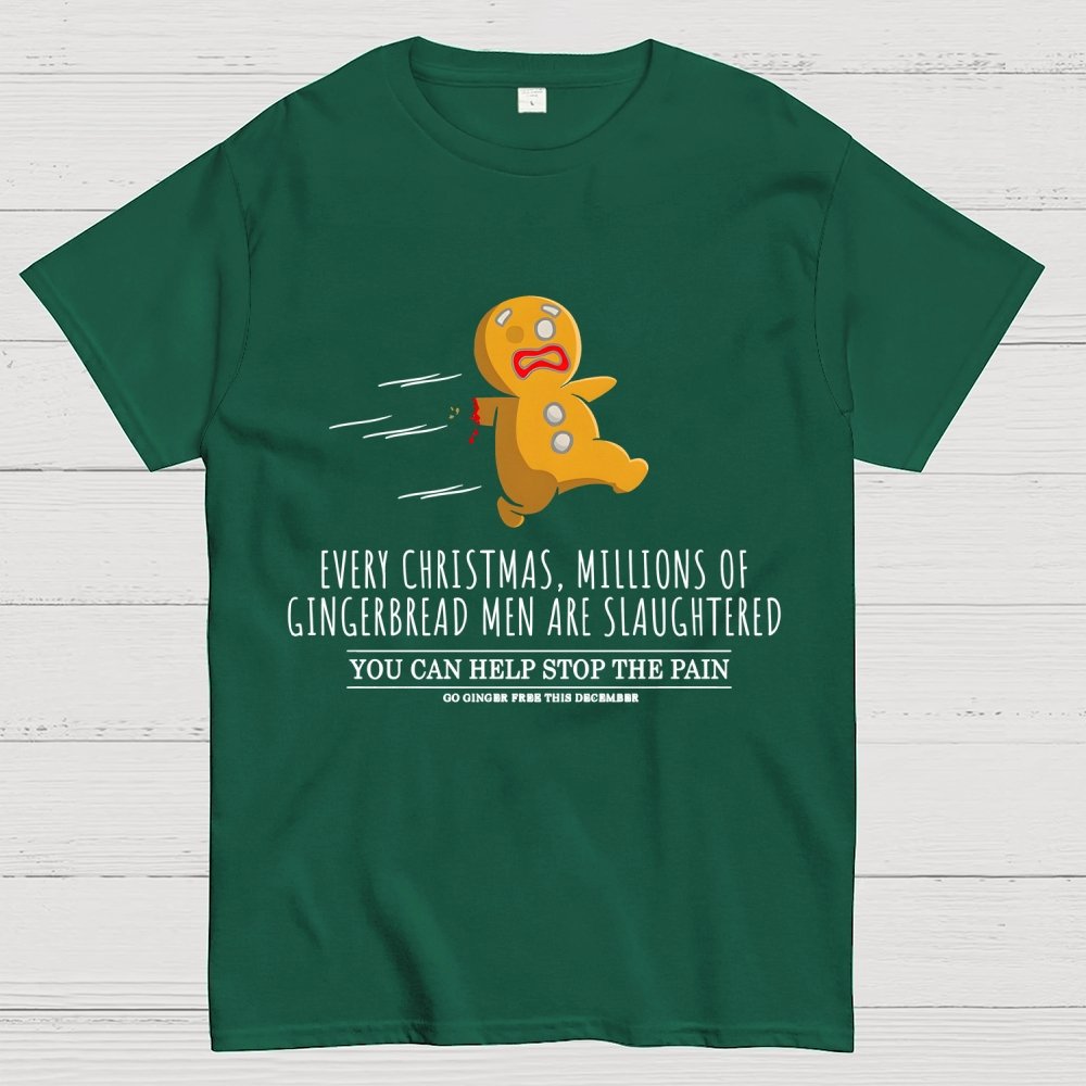 Gingerbread Man Geek T-Shirt