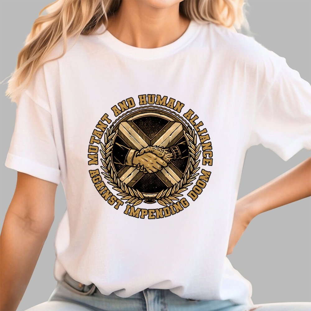 Mutant and Human Alliance Geek T-Shirt