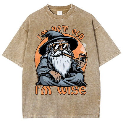 Wise Old Wizard Vintage Distressed T-shirt