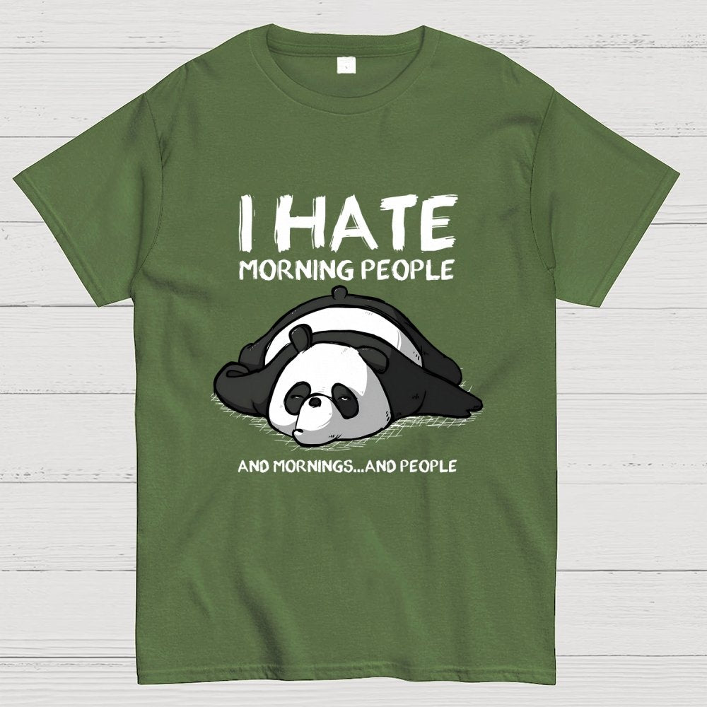 I Hate Morning People Geek T-Shirt
