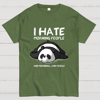 I Hate Morning People Geek T-Shirt