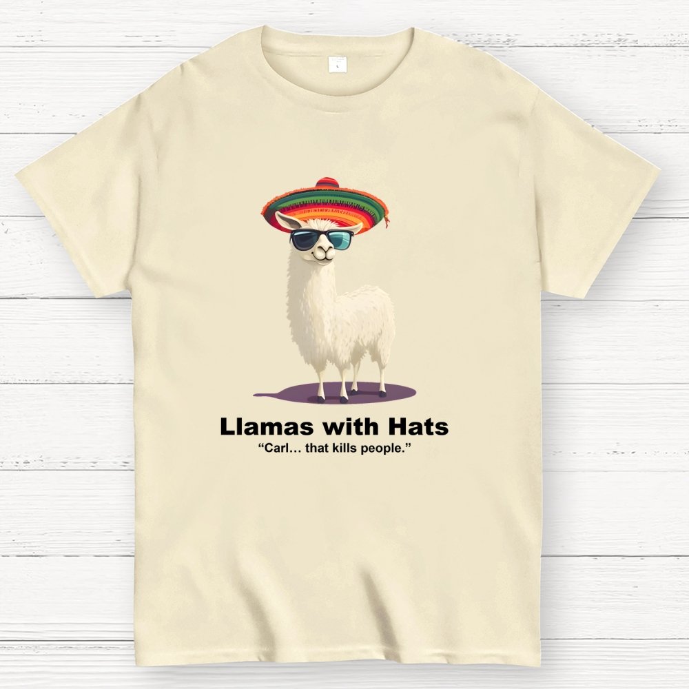 Llamas with Hats Geek T-Shirt