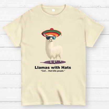Llamas with Hats Geek T-Shirt