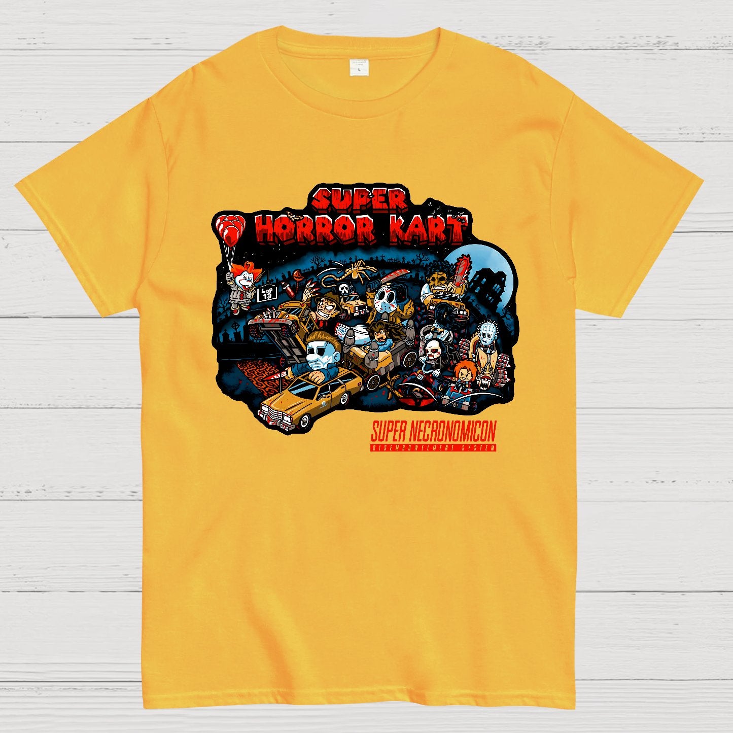 Super Horror Kart Geek T-Shirt