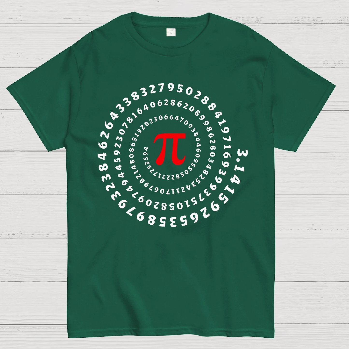 Pi Science Number Sequence Geek T-Shirt