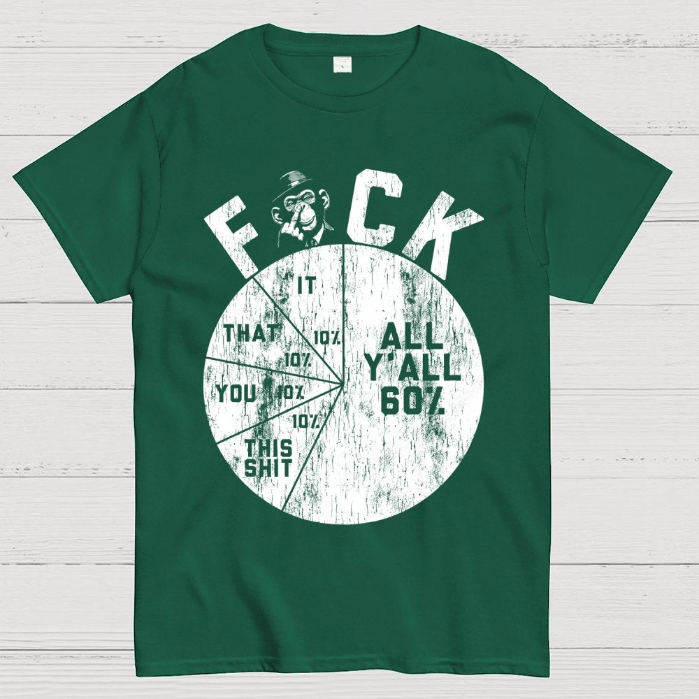 Sentiment Quantification Failure Pie Chart Geek T-Shirt