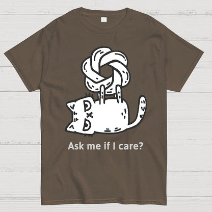 catGPT: Ask me if I care ？Geek T-Shirt