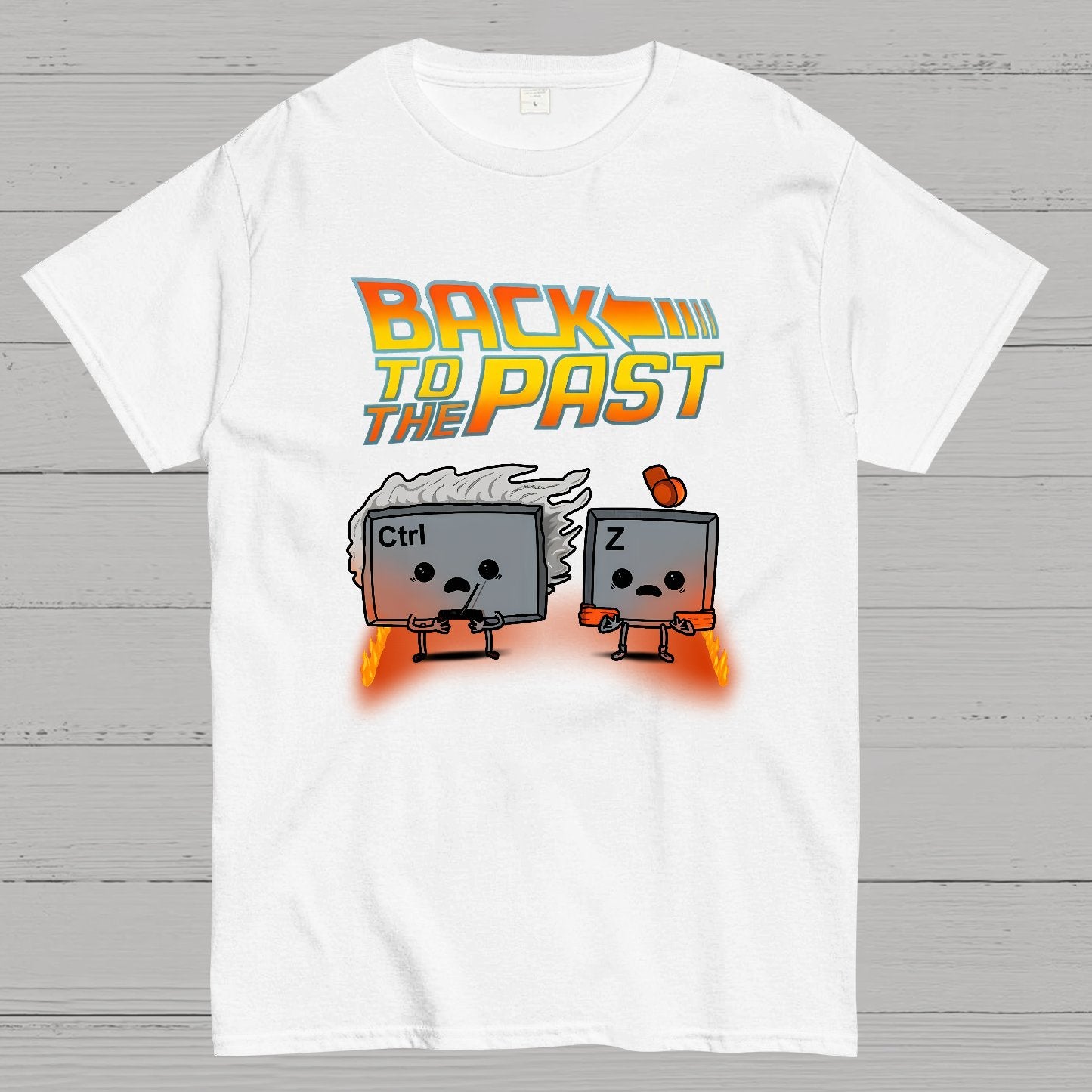 Back To The Past Geek T-Shirt