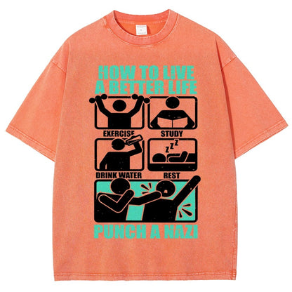 How To Have A Better Life Vintage Distressed T-shirt