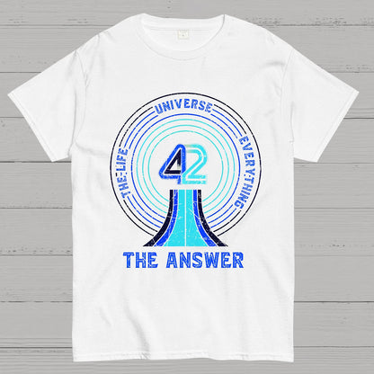 42 The Life Universe Everything Geek T-Shirt