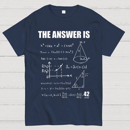 42 The Answer To Life The Universe Geek T-Shirt