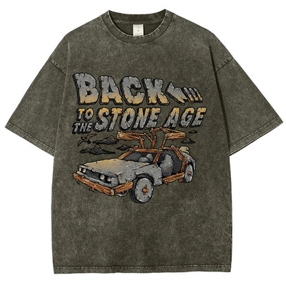 STONE AGE Vintage Distressed T-shirt