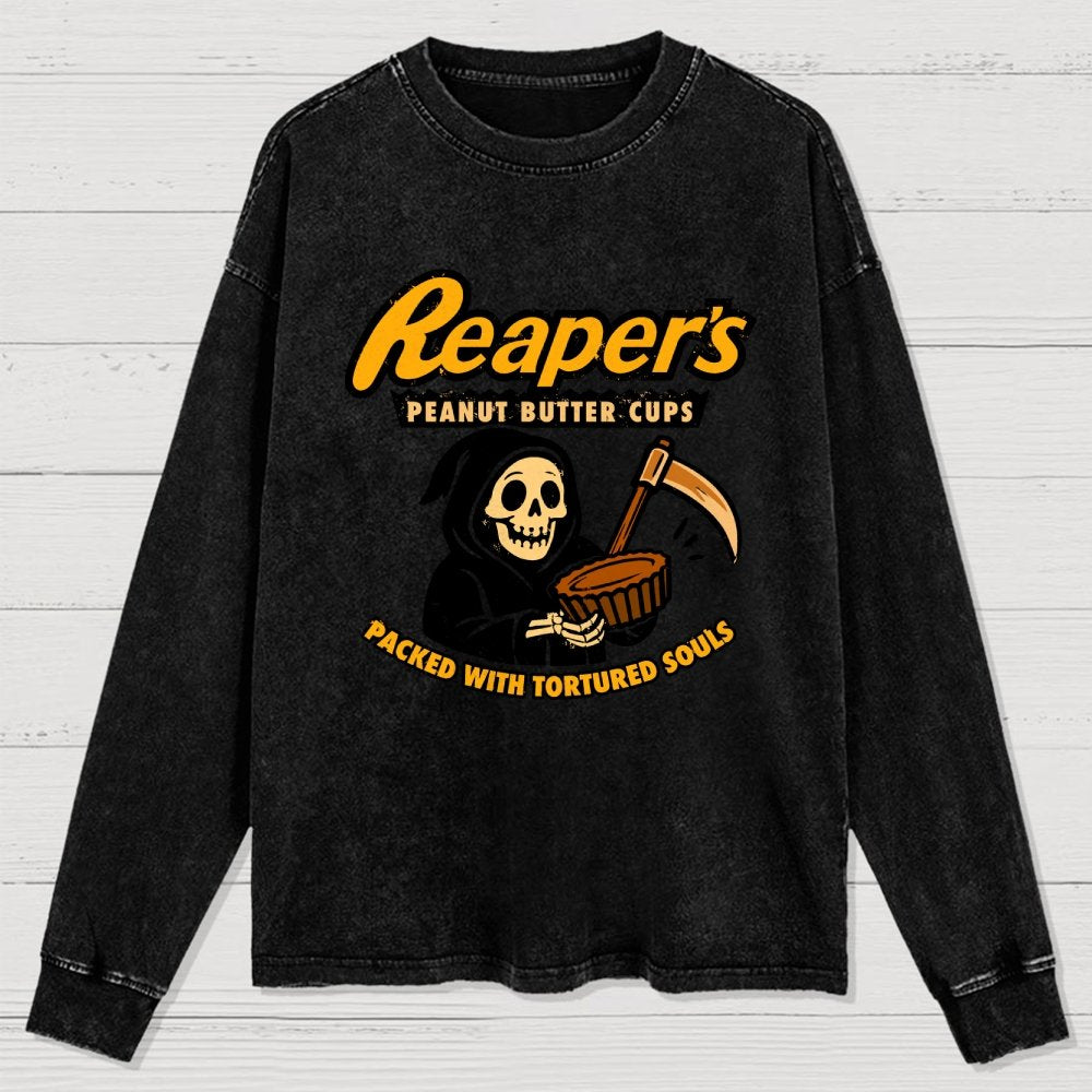 Reaper's Cup Washed Long Sleeve Tee