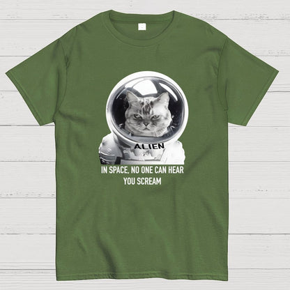 In Space No One Can Hear You Scream Geek T-Shirt
