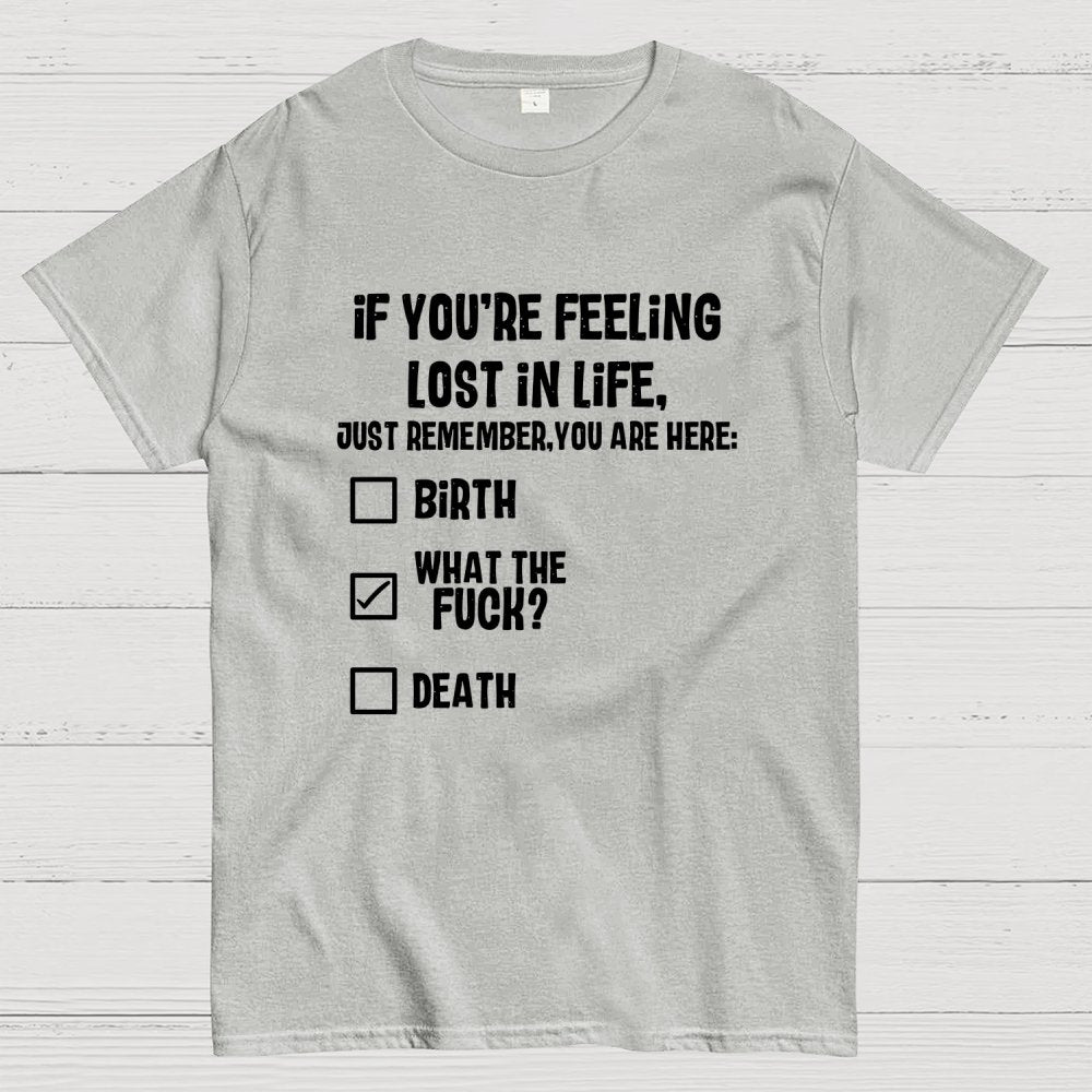 Life Checkpoint ：You Are Here Geek T-Shirt