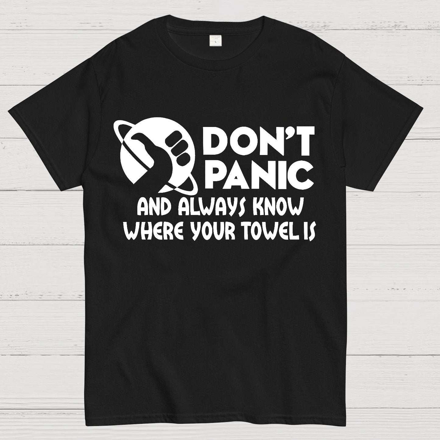 Don't Panic Geek T-Shirt