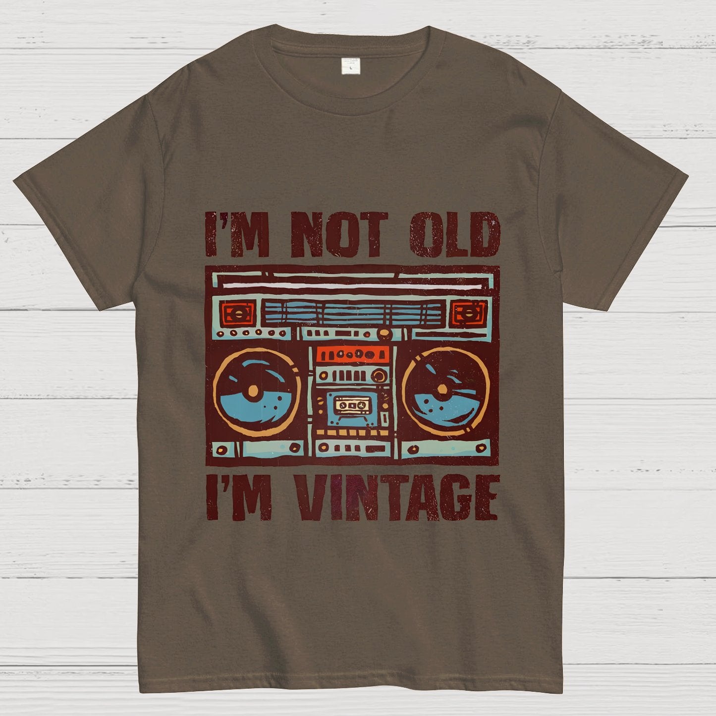 I Am Vintage Geek T-Shirt