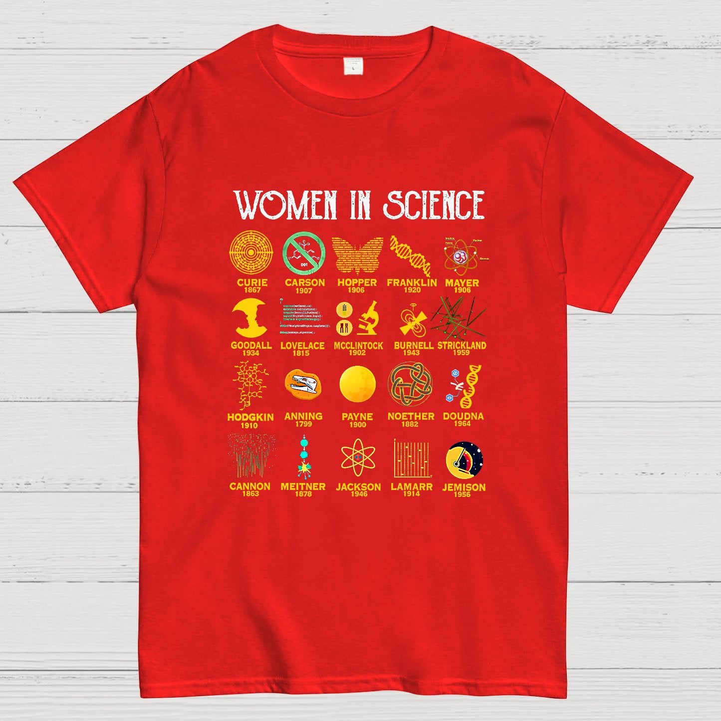Vintage Women's Science Geeky T-Shirt