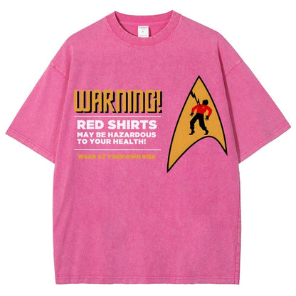 Red Shirts Vintage Distressed T-shirt