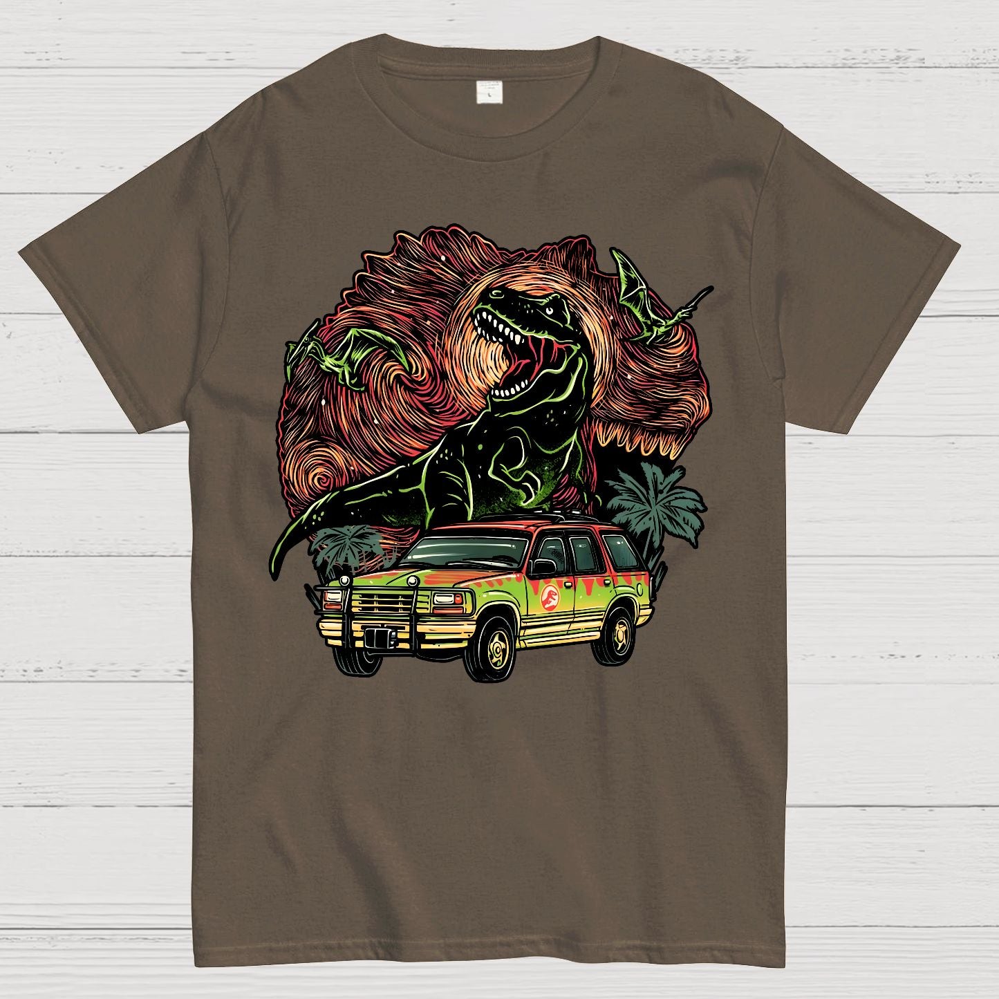 Dino Expedition Geek T-Shirt