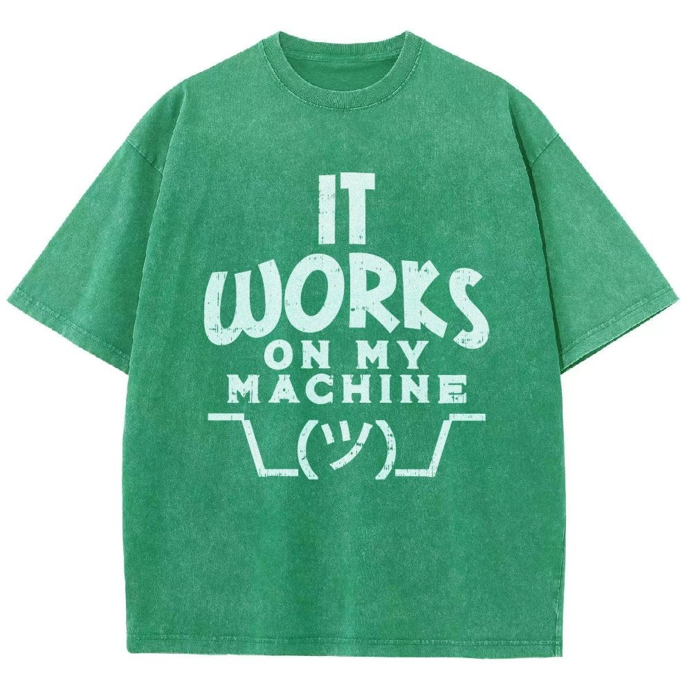 It Works on My Machine Vintage Distressed T-shirt