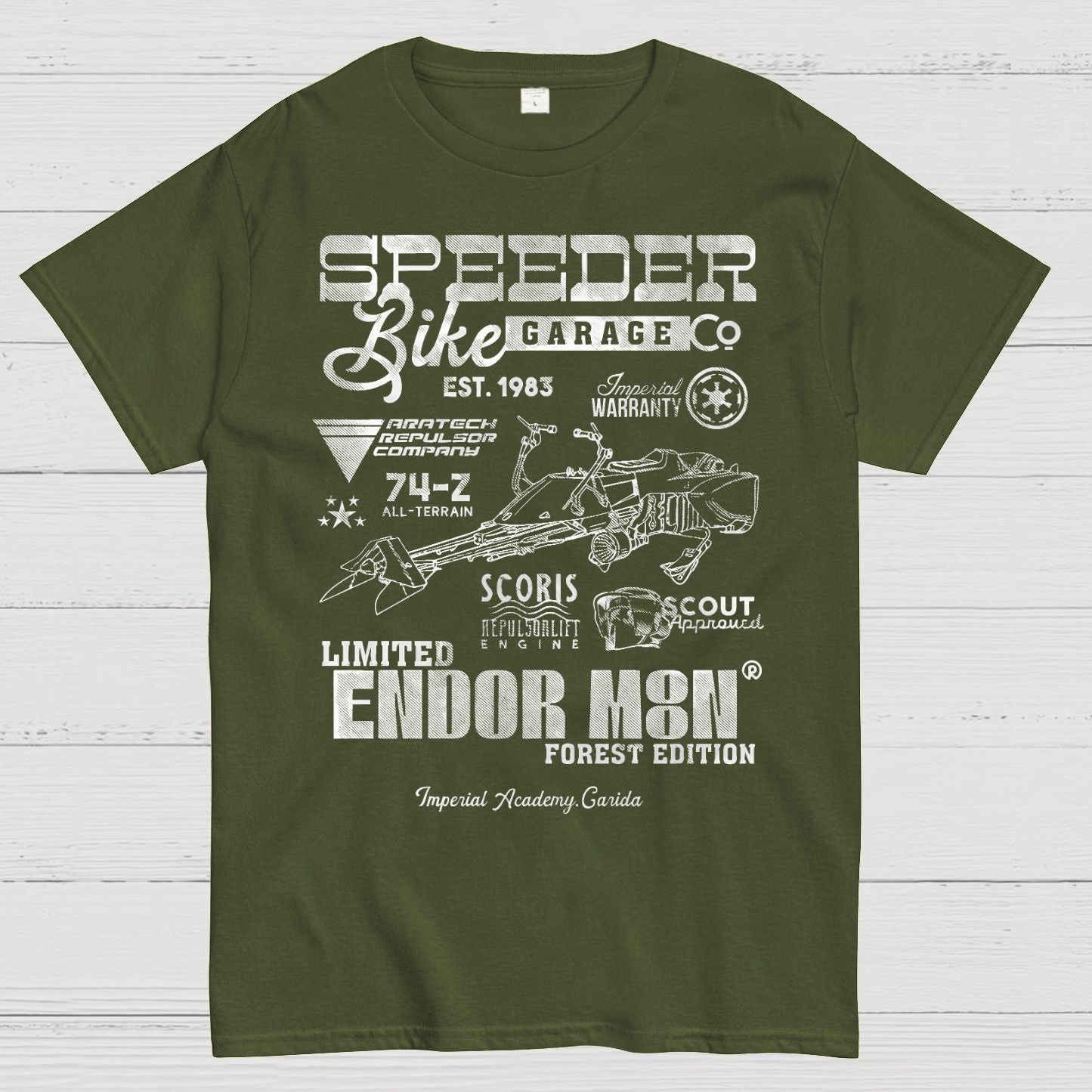 Rapid Bike Garage Geek T-Shirt
