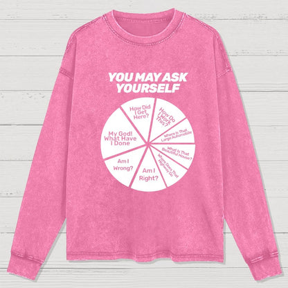 Techno Apocalypse Washed Long Sleeve Tee