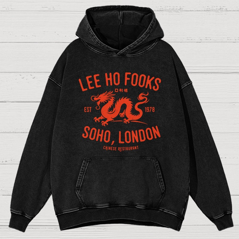 Lee Ho Fooks Vintage Distressed Hoodie