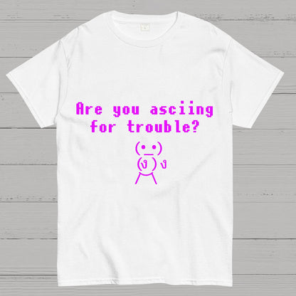 Are You ASCIING For Trouble Geeky T-Shirt