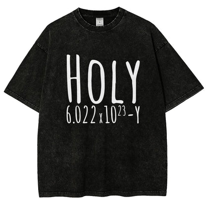 Holy Avogadro Vintage Distressed T-shirt