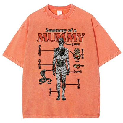 Mummy Anatomy Vintage Distressed T-shirt