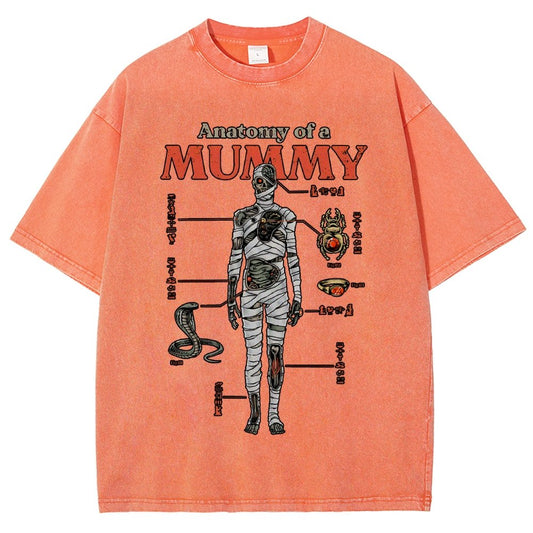Mummy Anatomy Vintage Distressed T-shirt
