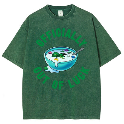Out of Luck Vintage Distressed T-shirt