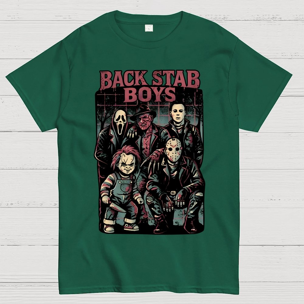 Back Stab Boys Unisex Geek T-Shirt