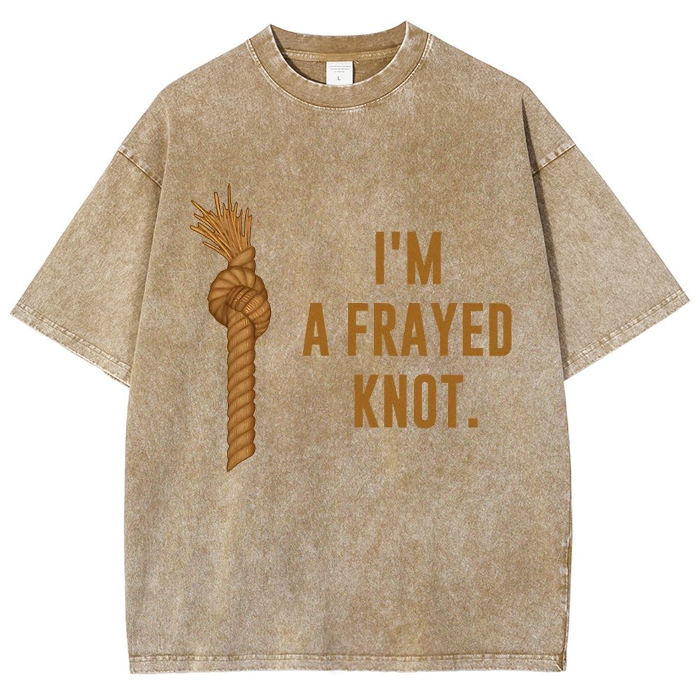 I'm A Frayed Knot Vintage Distressed T-shirt