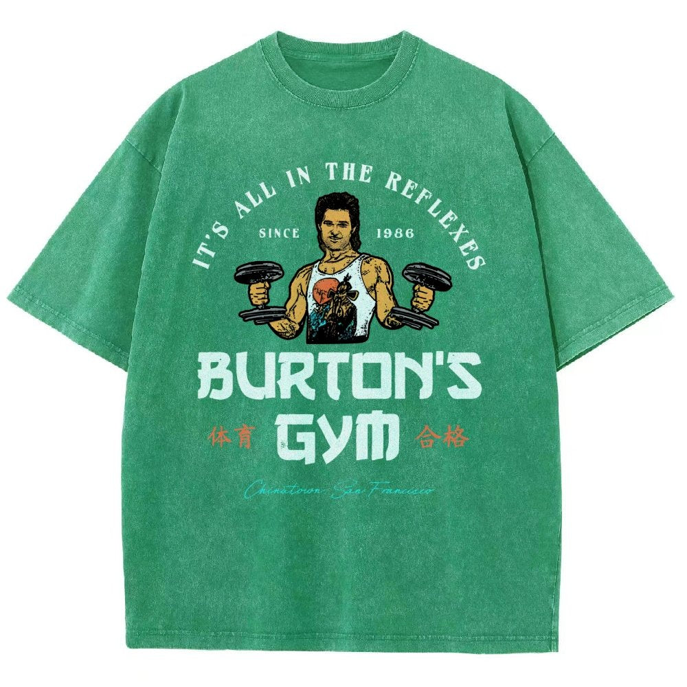 Burton's Gym Vintage Distressed T-shirt