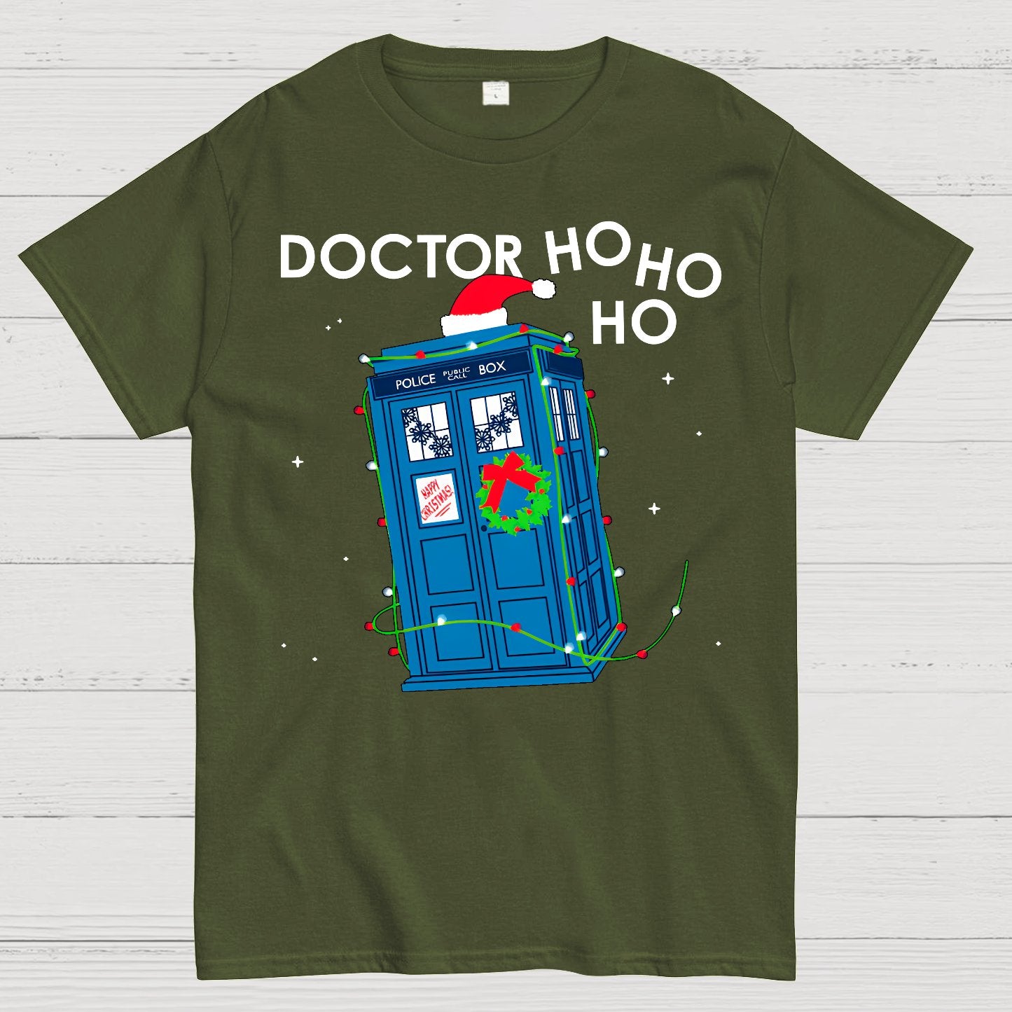 Doctor Ho Ho Ho！Christmas Geek T-Shirt