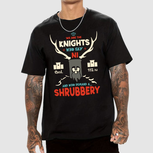 We are the knights who say… HAHA Geek T-Shirt
