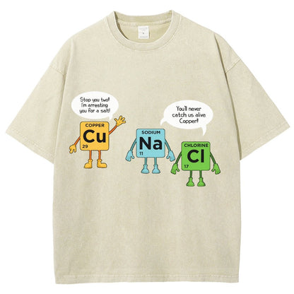 Science Funny Scientist Nerd Geeks Vintage Distressed T-shirt